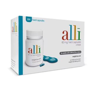 Alternative view of Alli Weight Loss Capsules 60mg – 84 Capsules – 3 Pack